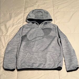 Under Armour Gray and Black ColdGear Hoodie